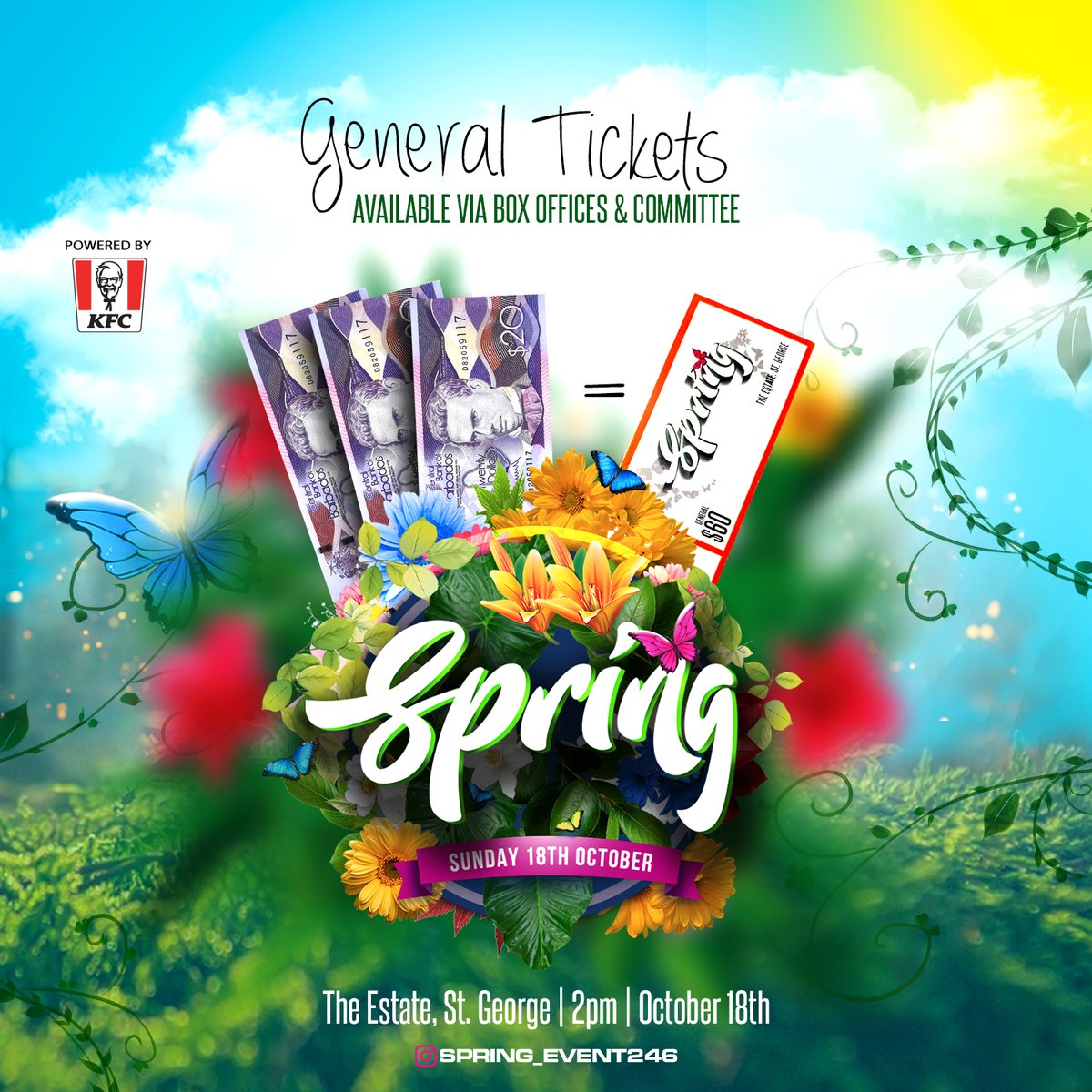 _SpringEvent's tweet image. No matter how you try to break it down Spring general tickets are only just $60.

Available via our committee and at our box offices while they last.

#SpringForFall
#SpringIsStillComing #SpringEvents