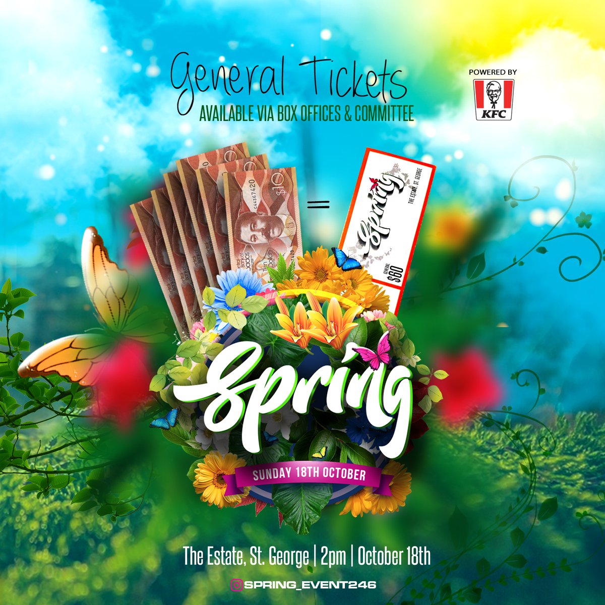 _SpringEvent's tweet image. No matter how you try to break it down Spring general tickets are only just $60.

Available via our committee and at our box offices while they last.

#SpringForFall
#SpringIsStillComing #SpringEvents