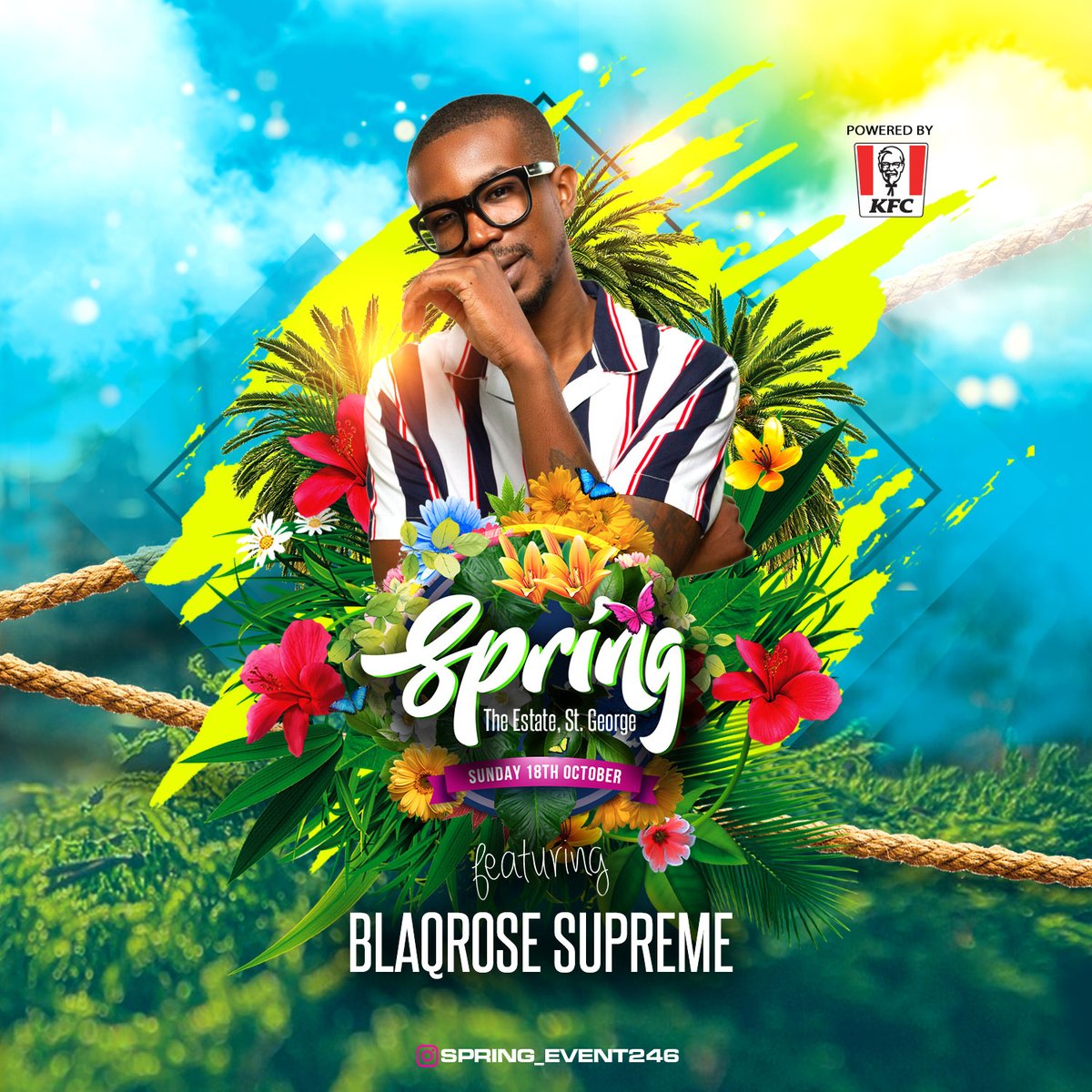 _SpringEvent's tweet image. Our entertainment cast will keep you rocking on Sun Oct 18th at the Estate, Airy Hill, St.George.

@DjBigMikeHD
@blaqrose00
@RoastLox

Tickets available via box offices and committee members.

#SpringForFall
#SpringIsStillComing
#SpringEvents