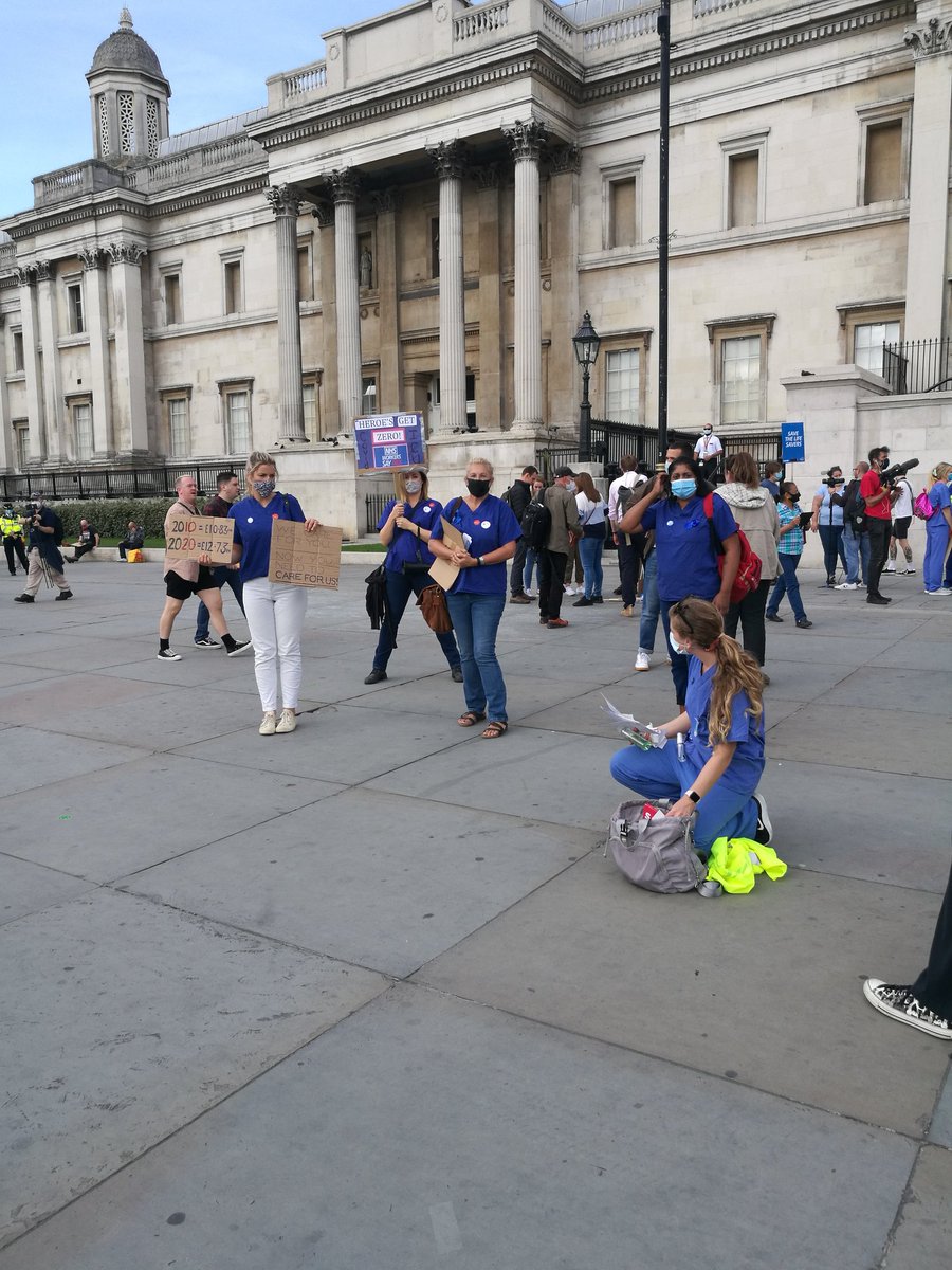 Another_Europe's tweet photo. A day of struggle and solidarity in London today ✊
We are with you @Tate_United @nurses_united @NurseSayNO Black Lives Matter https://t.co/skDVrozi0r