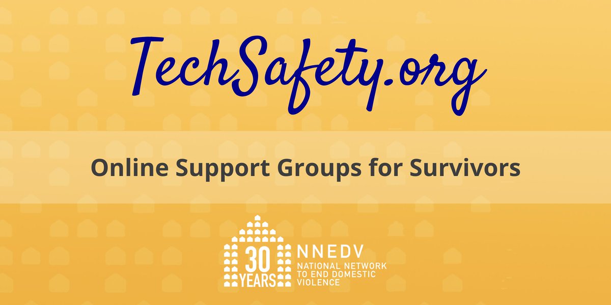 nnedv's tweet photo. Online support groups can be a valuable way to for survivors to connect with support and other survivors when they are not able to meet in person. Learn about best practices in our Online Support Groups for Survivors guide: https://t.co/5WhLwjyQe4 #TechSafety #TechSafetyMeans https://t.co/gtbbeqlvQr
