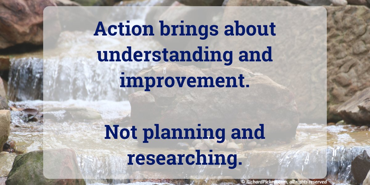 RichardWPickett's tweet photo. Action brings about understanding and improvement.
Not planning and researching.
#PersonalBranding #PersonalBrandMarketing #Entrepreneur #Influencers #Entrepreneurship #Goals #Success #Motivation
#ᴙᴘ #DigitalBrandAlchemy #DigitalSalesAlchemy https://t.co/ICyG2g0pO2