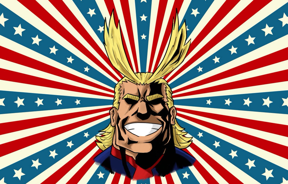 Roboticrab's tweet photo. A #fanart of #ALLMIGHT I made a while back. #BokuNoHeroAcademia #myheroacademia #BNHA https://t.co/TnPVH0QGC0