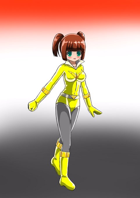 戦隊ヒロインなのでイエローだけ作りました!#戦隊ヒロイン #洗脳 #催眠 #悪堕ち #女戦闘員 