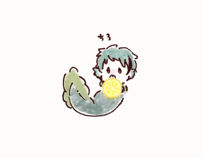 ちぎょ?チャン 初めてのレモン? 