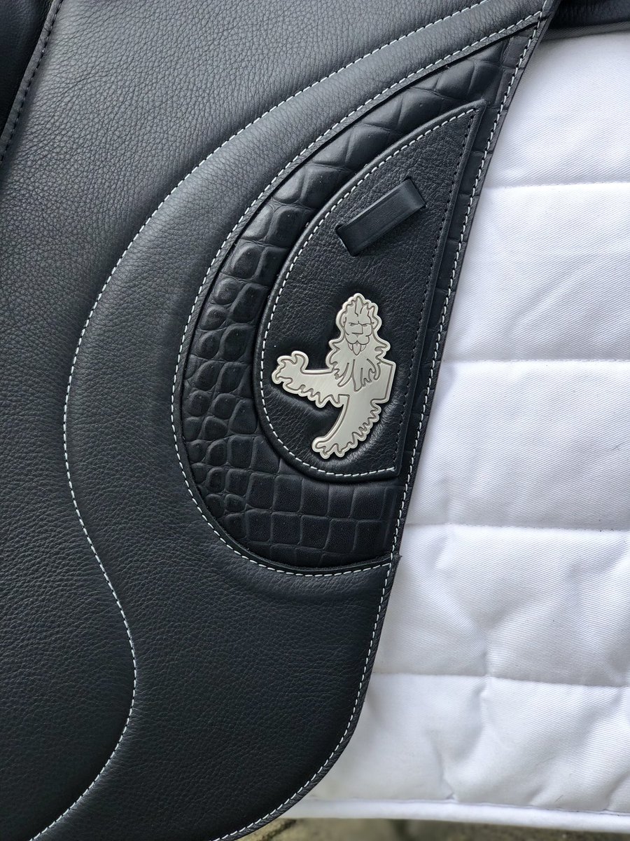 equissential's tweet photo. Soooo excited that the @FairfaxSaddles #worldclass #dressage saddle arrived! Can’t wait to try it on my own horse Charlie, and show it to my clients too 😆🤩🐎 it’s a bit special 💙#saddlefitting #equestrian #horses #qualifiedsaddlefitter #madeinEngland @sammyjleahy https://t.co/kA1c2VeAro