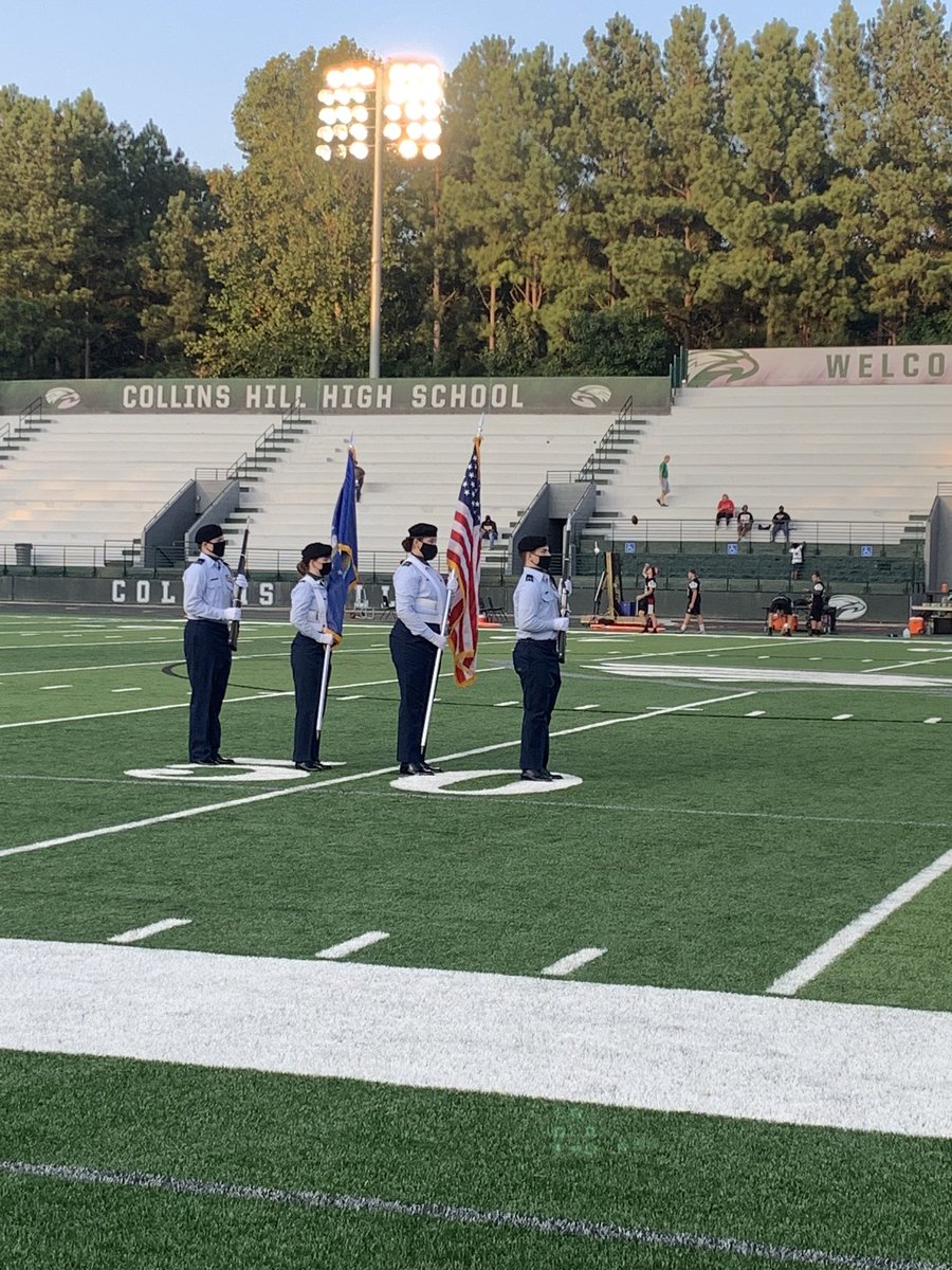 CHHS_Sports's tweet photo. We have so many awesome kids &amp; outstanding adults that lead them each day. A few highlights from last night's football game! #EagleNation  @collinshill @TheHillCheer @CollinsHillBand https://t.co/lO0s0QOAE7
