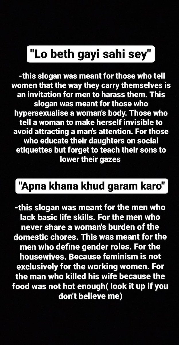 ishouldstudy__'s tweet photo. We should all be feminists.

#MeraJismMeriMarzi https://t.co/AVOySC1nUa