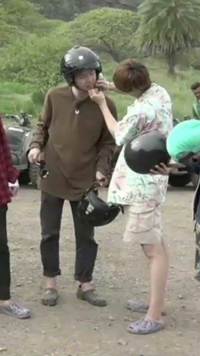 Remember when Yoongi said Joon didn't know how to tie his shoes??