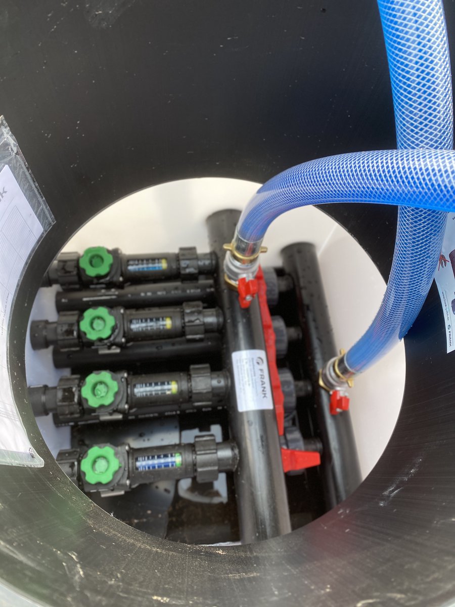 RVHeating's tweet photo. We completed the 1st phase on a Ground Source Heat Pump install this week. Ground Loops installed, backfilled, all the fittings fusion welded, the header pipe work run to the plant room, purged, flushed, tested and re filled with glycol ready for the 2nd Phase
#renewableenergy https://t.co/Fo0VqJvejE
