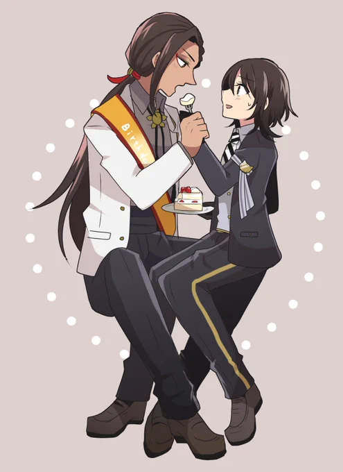 【ジャミ監♀】9月12日の??
※顔有♀監督生
※付き合ってる
#twstプラス #twst_NL 