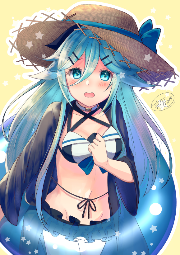艦これ「気まぐれ山風ちゃん再掲 #艦これ 」|壱十九 / illustratorのイラスト