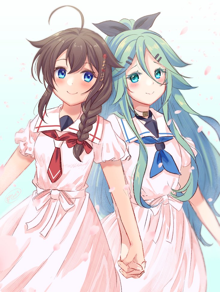 艦これ「気まぐれ山風ちゃん再掲 #艦これ 」|壱十九 / illustratorのイラスト