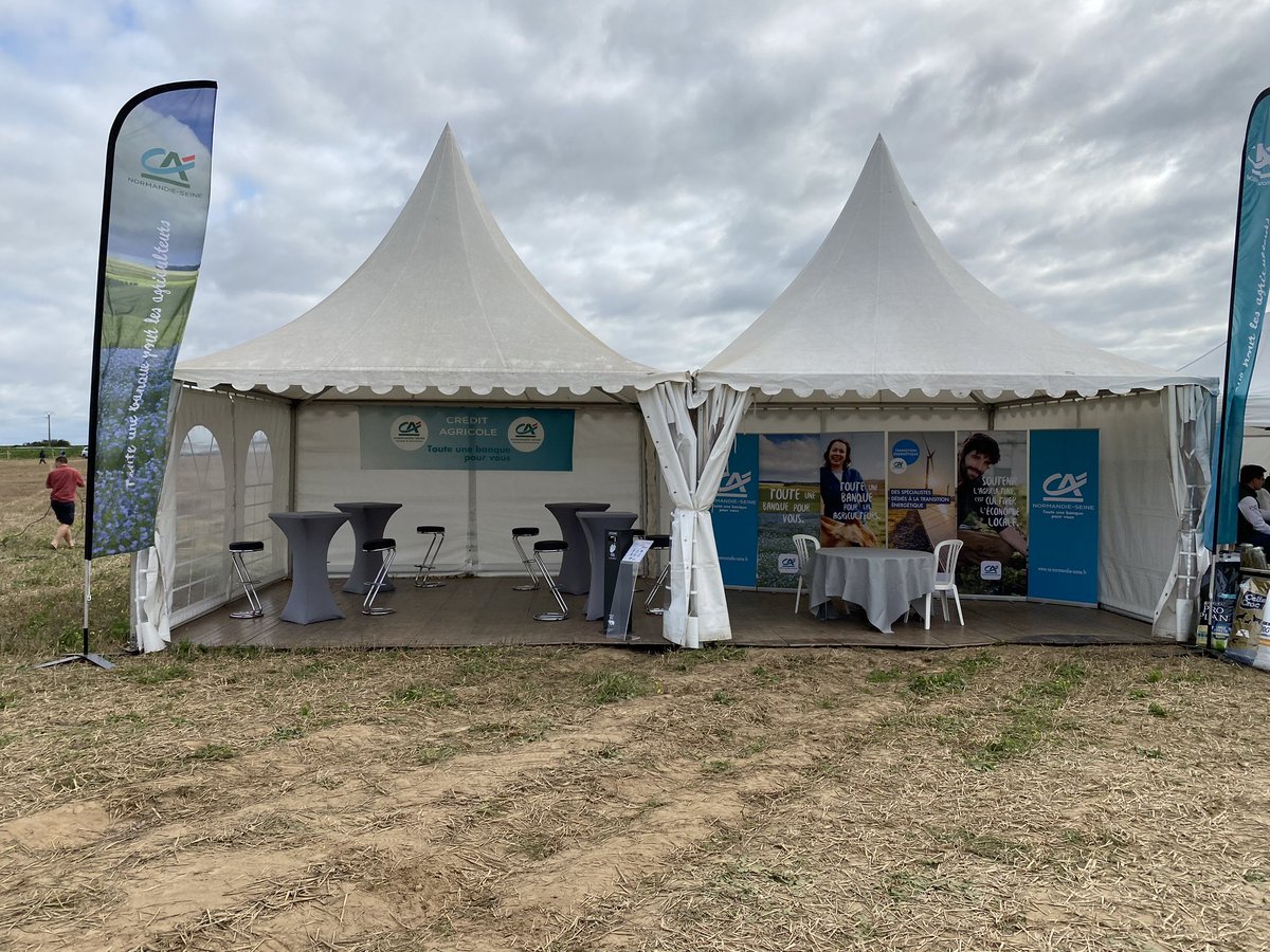 Nous sommes prêts à vous accueillir sur notre stand <a href="/CANSeine/">Crédit Agricole Normandie-Seine</a> au Festival de la Terre des <a href="/Jeunesagri76/">JeunesAgriculteurs76</a> ce week-end à Octeville sur Mer