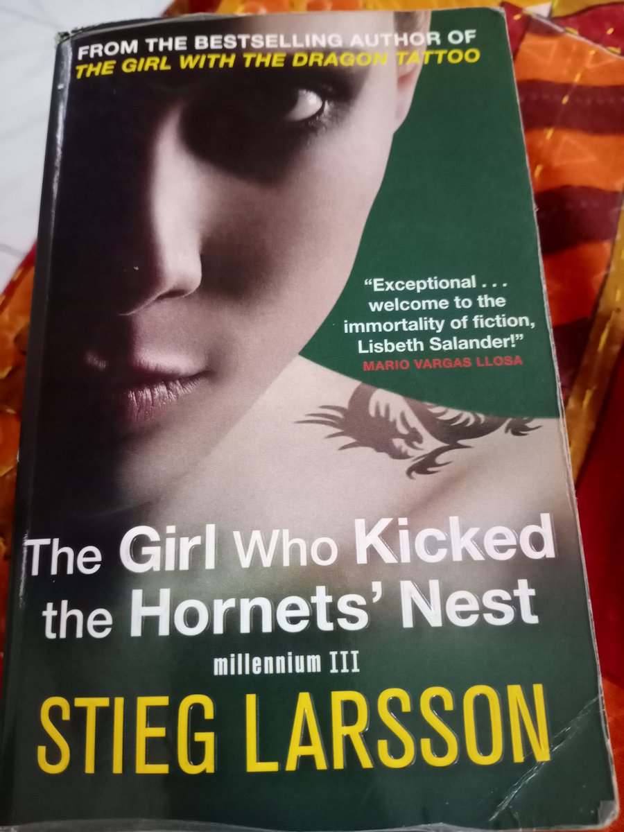 Book 12 of 2020: The Girl Who Kicked the Hornets' Nest - Millennium III by Stieg Larsson, translated from Swedish by Reg Keeland. Fantastic thriller + great insights into Swedish politics. I am a fan of the Blomkvist-Salander duo.
