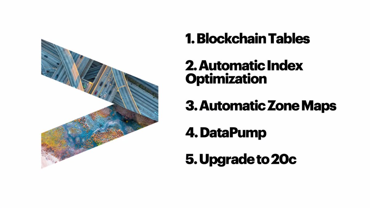 LucasBednarek's tweet image. Bunch of information about new features in #Oracle20c by @JulianDontcheff at #POUG2020 Some are small but helpful, some are bigger. If you&apos;ll have the opportunity, attend it in the future!