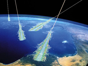  #cosmology_140 The cosmic rays (very high energy gamma rays) reach us from all directions.