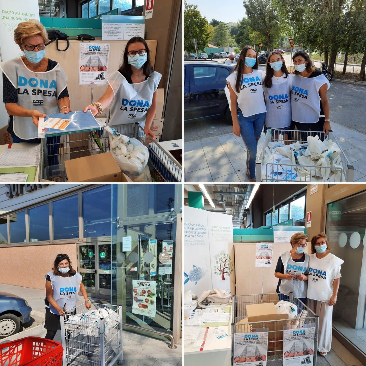 CaritasAncona's tweet photo. È partita la raccolta #DONALASPESA di materiale scolastico destinato alle famiglie in difficoltà seguite dai nostri #Empori della #Solidarietà di #Ancona, #Falconara e #Osimo.
Ci trovate fino alle ore 19:00 presso la Coop della Montagnola e di Corso Carlo Alberto! https://t.co/igpGhLSZNK