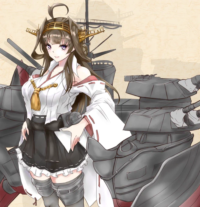 #お気に入りの金剛を貼っていくデース_見た人もやりマース
ワイは金剛姉さま一筋や❗️ 
