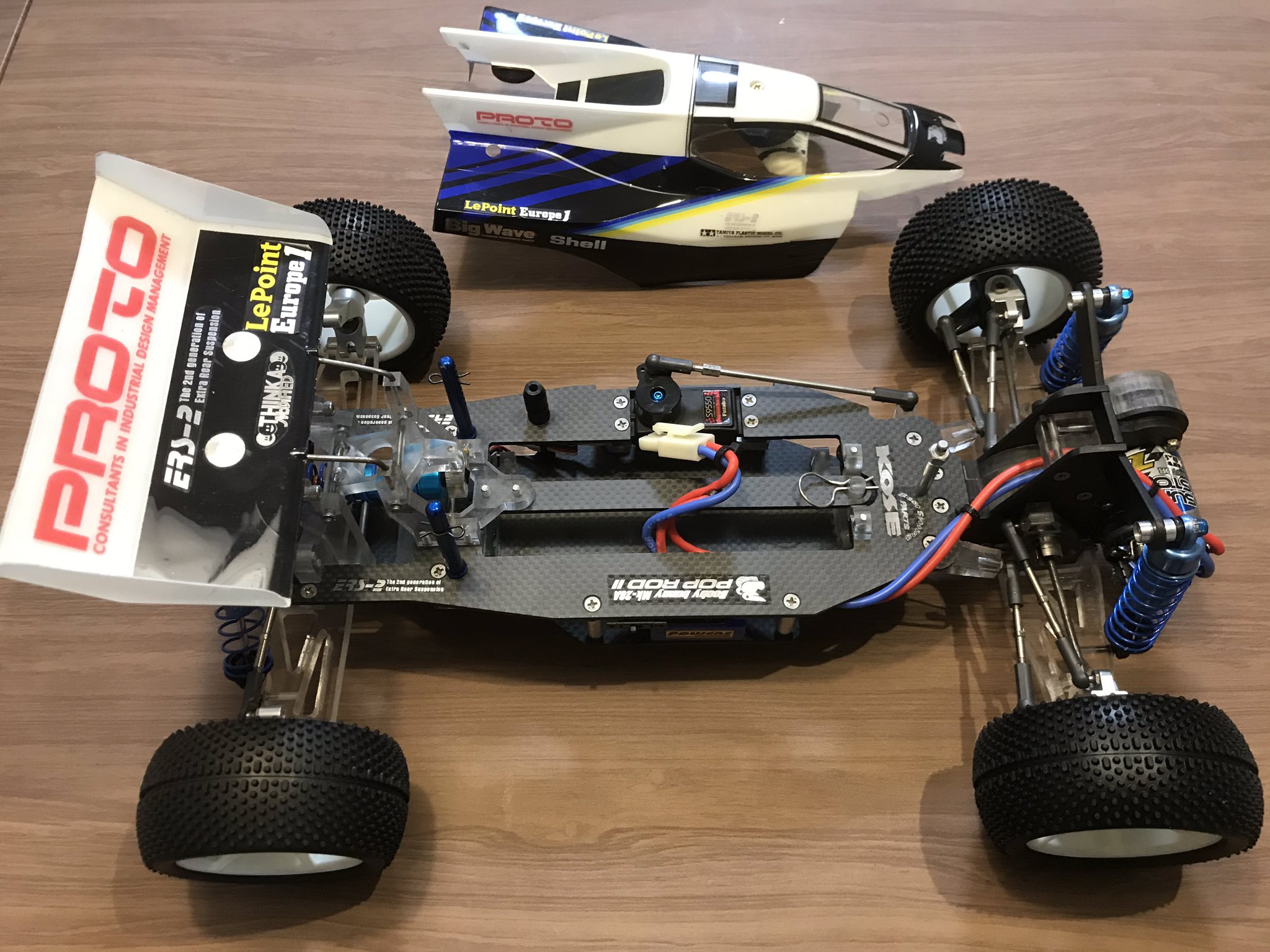 当時物　京商　マグザム　未塗装ボディ　ラジコン 当時物 京商 マグザム 未塗装ボディ ラジコン 当時物 京商