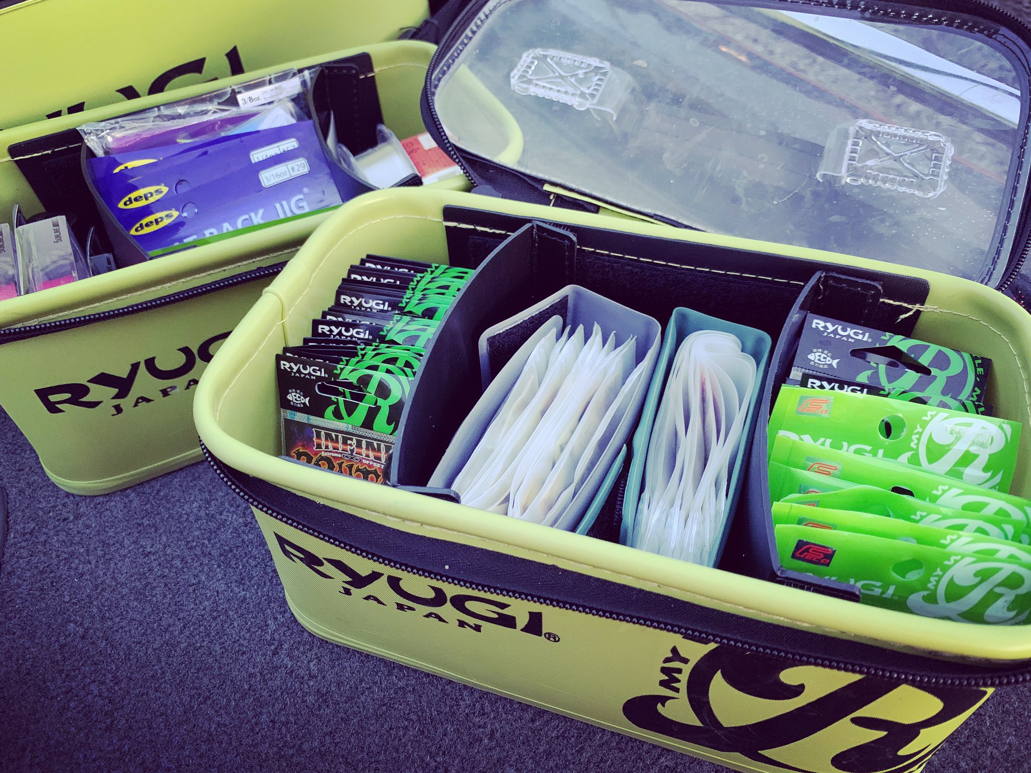 HANITAS(3個)＆リューギアイテムバッグⅢ RYUGI(リューギ) アイテム