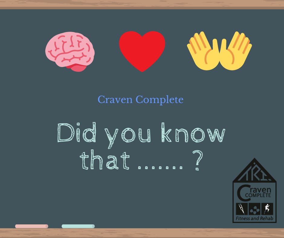 Did you know that a physiotherapist has the brain of a scientist, the heart of a humanist and the hands of an artist? 

Book an appointment now: 

📱 07857 675422
✉️ info@cravencomplete.co.uk 
💻 cravencomplete.co.uk