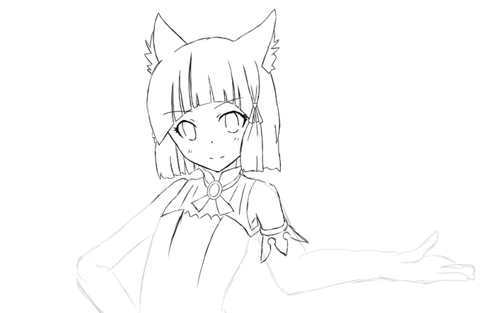 まさか自分の初ゼノブレイラストがこの子になるとは
#ゼノブレイド2
#WIP 