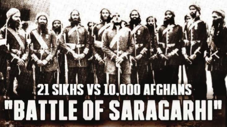 Battle of Saragarhi, 1897Saragarhi was a small village in the border district of Kohat, situated on the Samana Range, in present-day Pakistan. The Saragarhi post, situated on a rocky ridge, consisted of a small block house with loop-holed ramparts & a signalling tower.