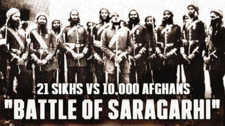 Battle of Saragarhi, 1897Saragarhi was a small village in the border district of Kohat, situated on the Samana Range, in present-day Pakistan. The Saragarhi post, situated on a rocky ridge, consisted of a small block house with loop-holed ramparts & a signalling tower.