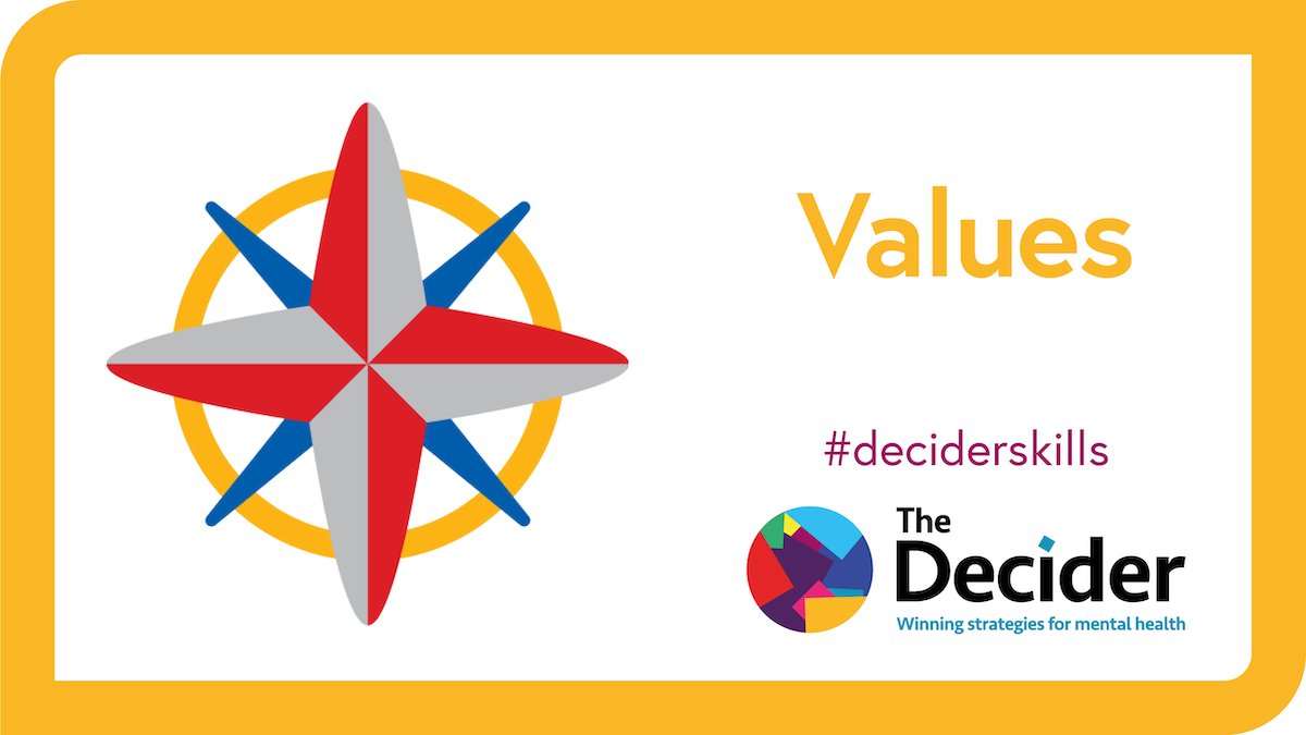 Knowing and understanding what our personal values are helps us live a life of meaning and purpose. 

Learn more about the 32 skills here: zcu.io/R90W  

#DeciderSkills #MentalHealth