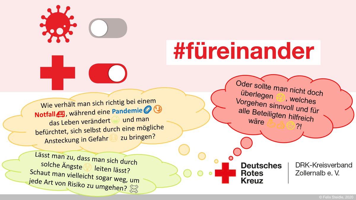 DRKMessstetten's tweet photo. #ErsteHilfe kann Leben retten.
In Zeiten der #Pandemie stellen sich bei dem Thema viele Fragen...

#WeltErstehilfeTag #füreinander
https://t.co/m35p6r5MKk https://t.co/u1kLzeHenx