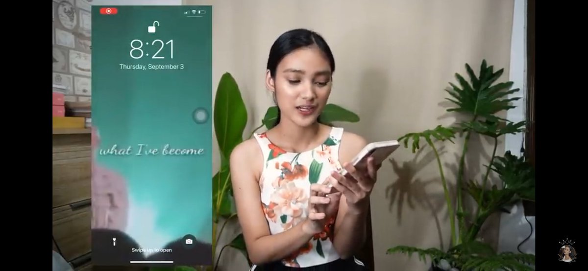 Embrace your flaws @MissKareee.
Ganda naman ng wallpaper mo. 

WhatsOnMyPhone WithKARINA