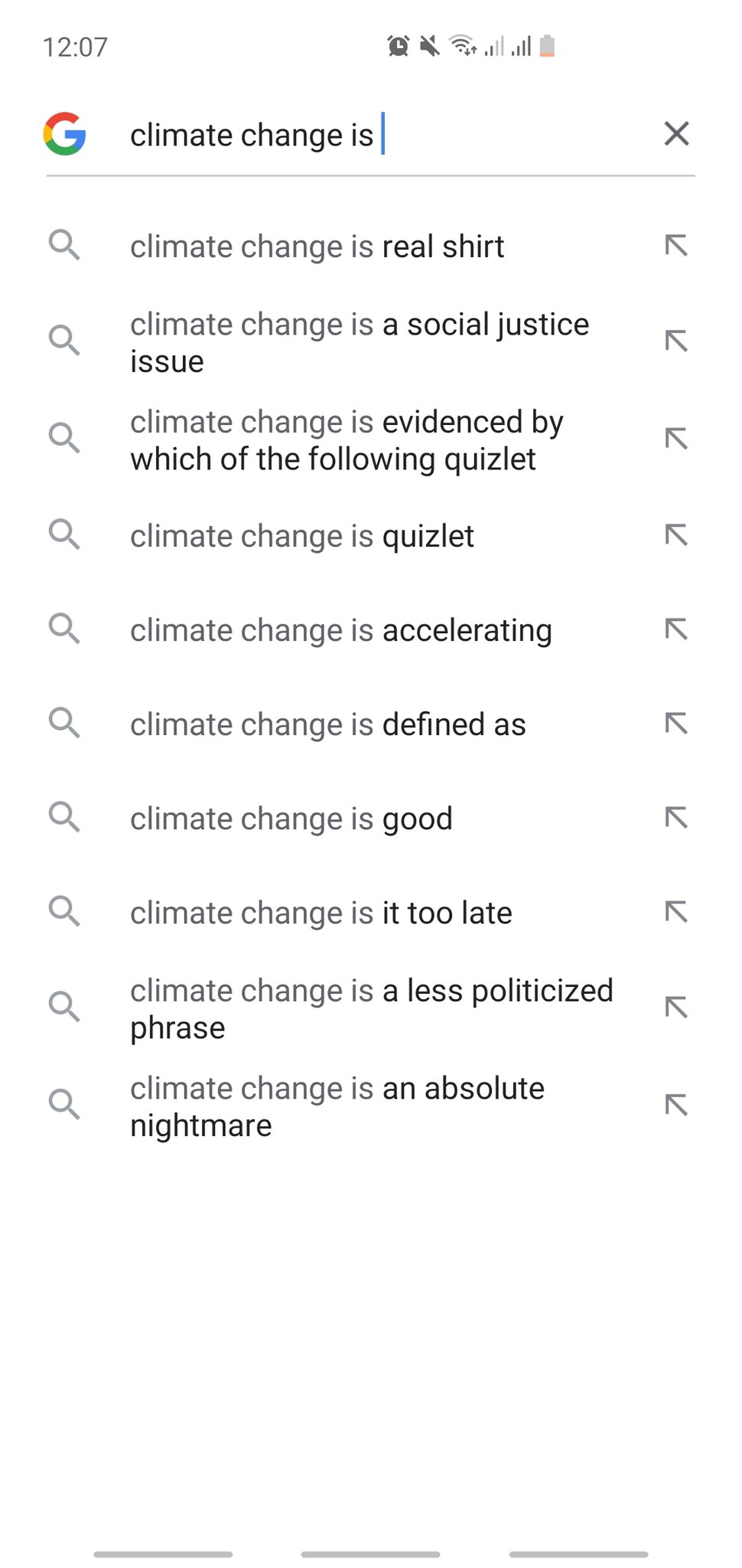 Climate change is evidenced by cheap which of the following quizlet