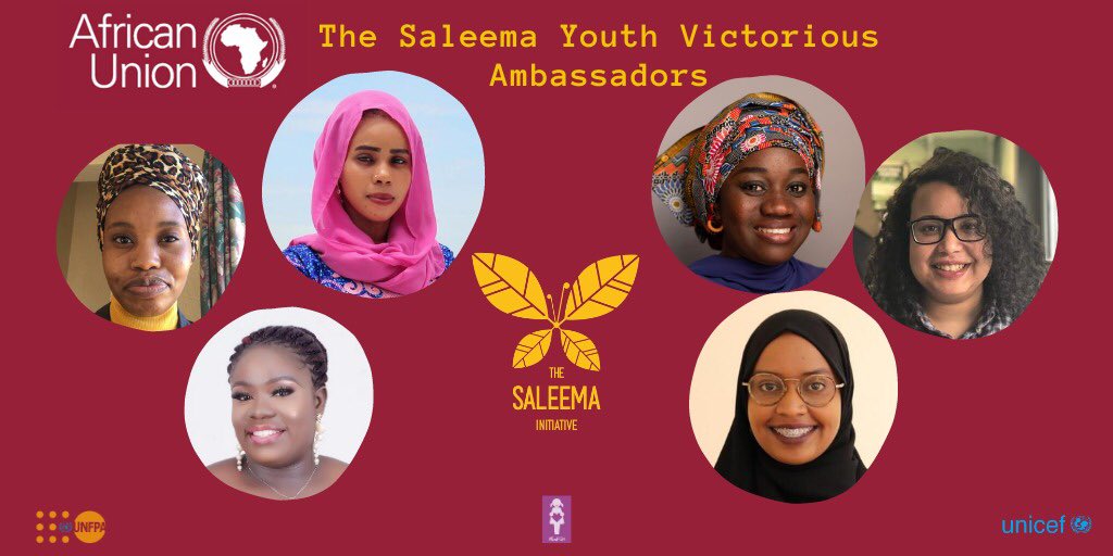 BornSaleema's tweet photo. Saada Djadid from #Chad SYVA Central Africa
Dickel Dia form #Mauritania SYVA North Africa
Palesa Mashao from #SouthAfrica SYVA Southern Africa
Kawsar Muuse from #Somalia SYVA East Africa
Abimbola Aladejare from #Nigeria SYVA West Africa
Basma Kamel from #Egypt SYVA Diaspora https://t.co/qQni3lPsU0