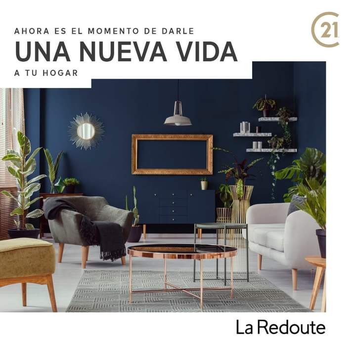 Tu hogar se merece todo lo que puedas imaginar. Por eso CENTURY 21 te ofrece un vale descuento de 500€ en #LaRedoute para decorarla.

#CENTURY21Canarias #C21 #C21Canarias #YoSoyC21 #HacemosTodoPorTi #PorTuCasa #LaRedoute