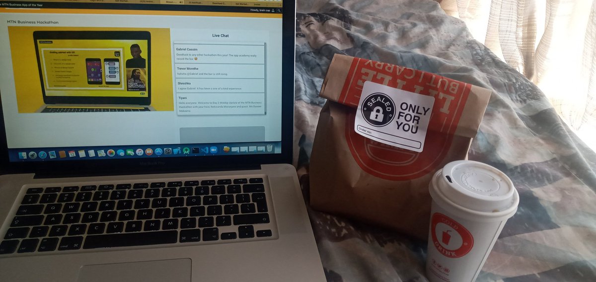simphiweradebe_'s tweet photo. #COCACOLASA
#RecodeTheWorld
Got my lunch. Thanks๐ฅ๐ฏ
Stay focused Developers lets do this๐ฏ https://t.co/ks26UEA0Gw