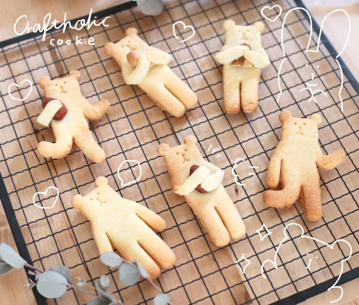 __CRAFTHOLIC__'s tweet photo. わ〜おいしそうな匂い🐰🧸💕
スロースクッキーが焼けたよ🍪✨

#クラフトホリック #CRAFTHOLIC #お菓子作り #クッキー #Cookie https://t.co/CLLRvp8nWe