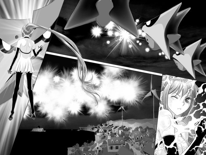 「IVNO -ユノ-」から台詞フキダシ擬音無し絵その,6です_φ(>∇<;)
🔞なのに一部コスチューム以外すっかりSFに……(^^;;

アレを修正…と言うか
消去しています_φ(>∇<;) 