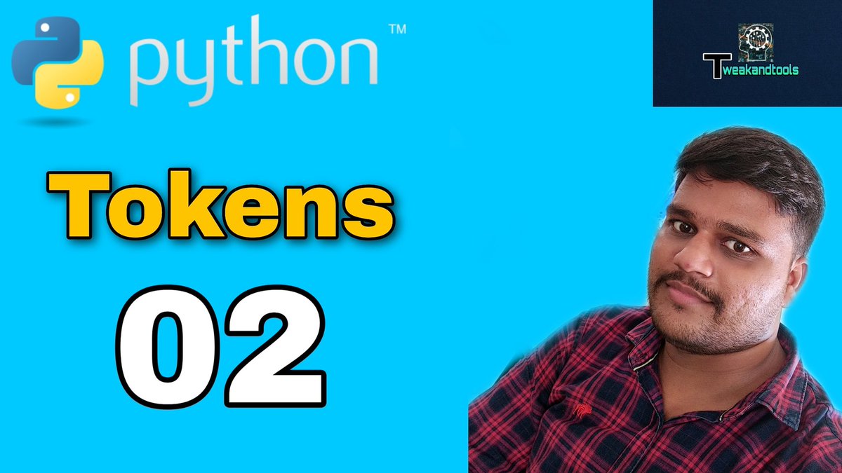 Tweakandtools's tweet image. youtu.be/XFjlok78RCI
#Tweakandtools,#python_tutorial