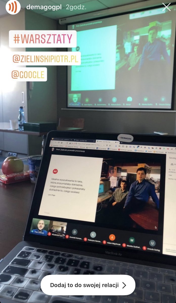 PitZielinski's tweet image. Dzis szkolenie z weryfikacji dla @DemagogPL. Wielkie dzieki za zaproszenie! @GoogleNewsInit #warsztaty #google #googlenewslab