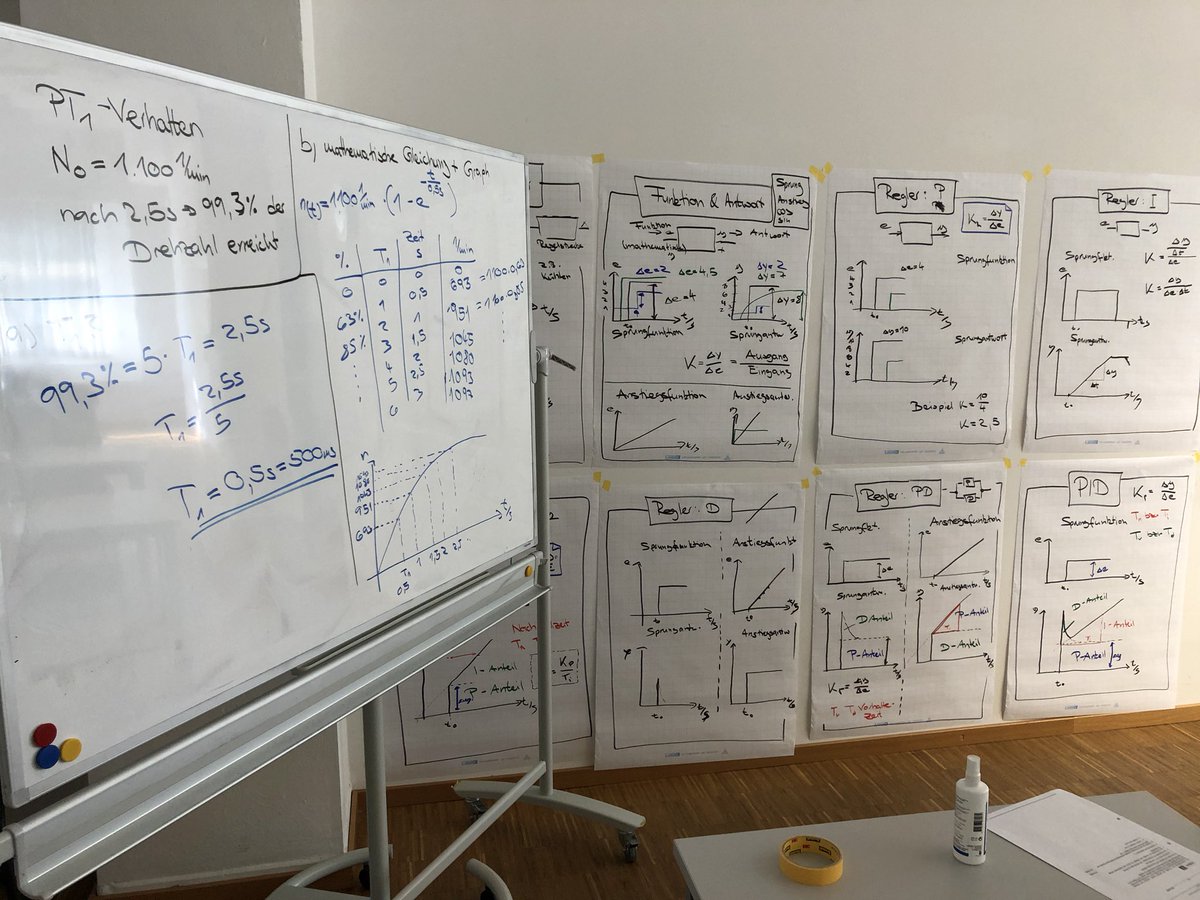 #Erwachsenenbildung #EckertSchulen. Heute wieder Unterricht als #Dozent in #Elektrotechnik #Regeltechnik. Ich liebe die verschiedenen Medien zu nutzen, auch #Flipchart und #Whiteboard nicht nur Beamer und IPAD.