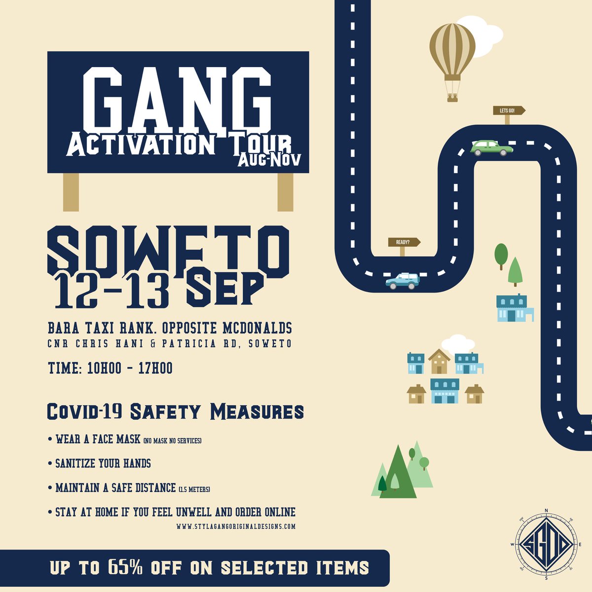 SGOD_ZA's tweet image. EXCLUSIVE POP-UP AT BARA TAXI RANK FROM TODAY 12 SEPTEMBER TILL SUNDAY 13 SEPTEMBER 2020  CORE. BASIC AND EXCLUSIVE MERCH WILL BE MADE AVAILABLE. UP TO 65% OFF ON SELECTED ITEMS. DON’T SLEEP 🚨