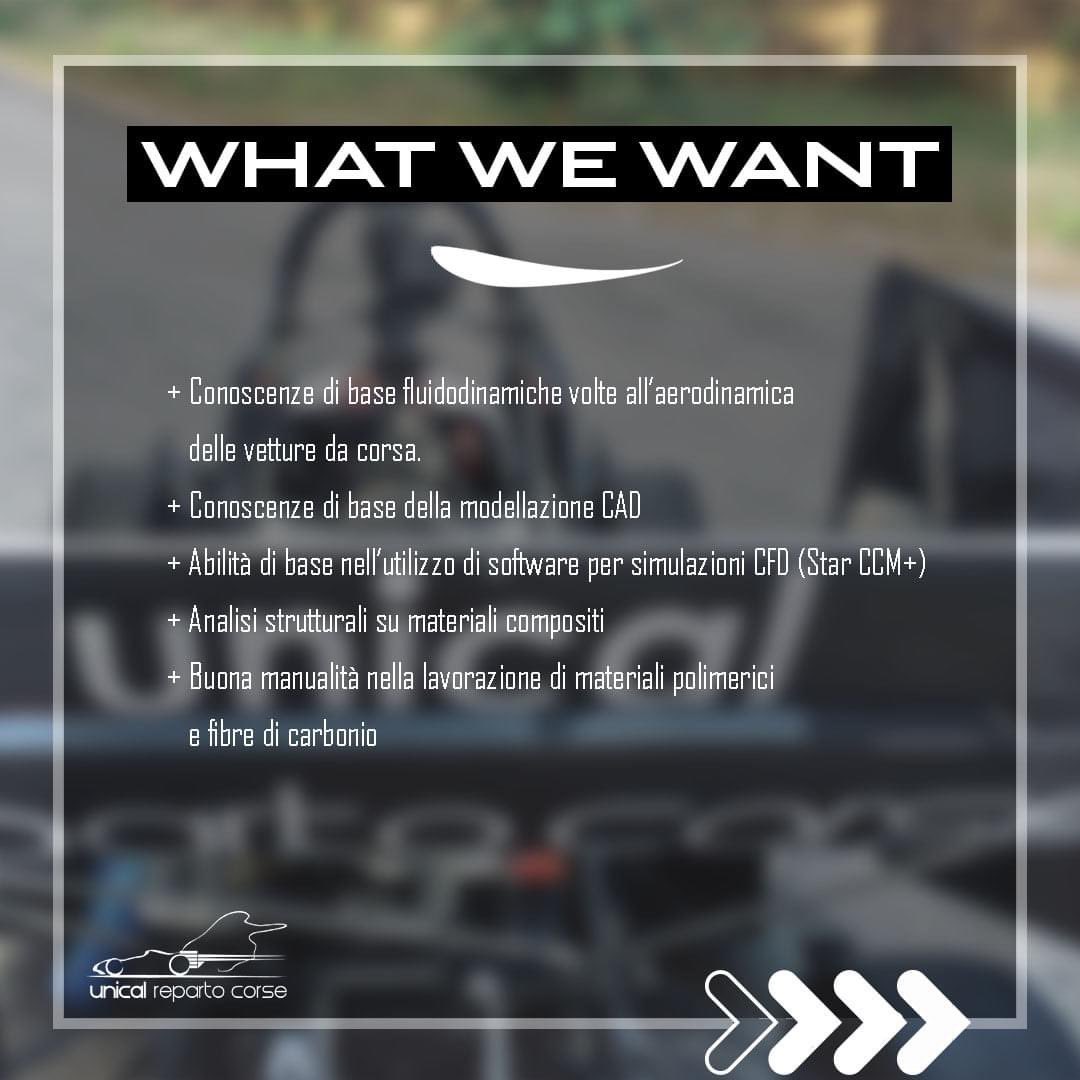 UnicalRepartoCo's tweet photo. È ufficialmente aperto il RECLUTAMENTO della nuova Stagione!

Scorri le immagini per avere più info e unisciti al Team #URC 

Clicca il link https://t.co/Pfn7UCIpKh e compila il modulo entro le ore 23:59 dell'11 Ottobre 2020 ⏳

#universitàdellacalabria #DIMEG #unicalrepartocorse https://t.co/QXKMMWVUlO