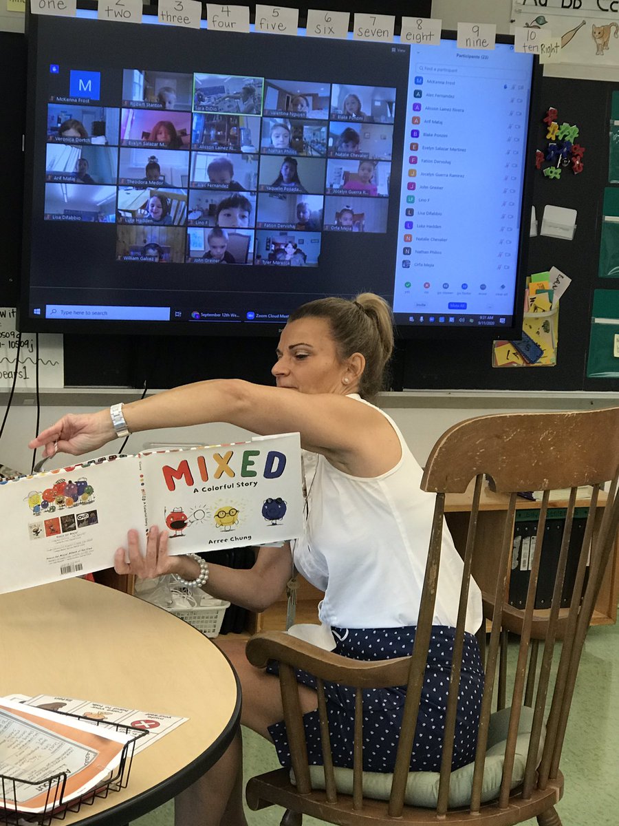 jfk_DiDio's tweet photo. Thanks Dr. Bandlow @BrewsterSup for being our first Mystery Reader! The kids LOVED it! #funinfirst #allremotecrew https://t.co/XrJIH1Mj0D