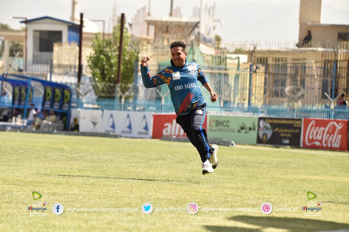 ACBofficials's tweet photo. #Match13 - Innings Break
@ltd_mis: 193/5 (20)
Target:194
π @Hashmat_50 82 (51)
π Bahar Shinwari 57 (32)
Naveed Ahmadzi Amo Sharks:
- Fareed Ahmad 36/2 (4)
- Abdul Wasi 38/1 (4)
#Etisalat4GSCL2020 #DaAtalanoLeague #ASvMAK https://t.co/8PCzXD4cQy