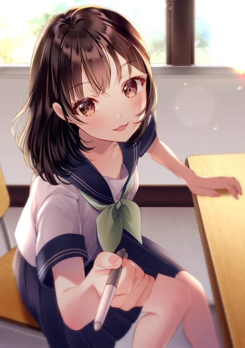 隣の席の子 