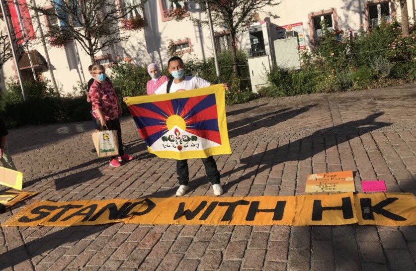 HongkongerV's tweet photo. We are out again on Friday supporting Hong Kong from afar! Thank you Köln and Furtwangen
#StandWithHongKong #FridaysForFreedom @NOW4humanity https://t.co/MhEqSgs2Jz