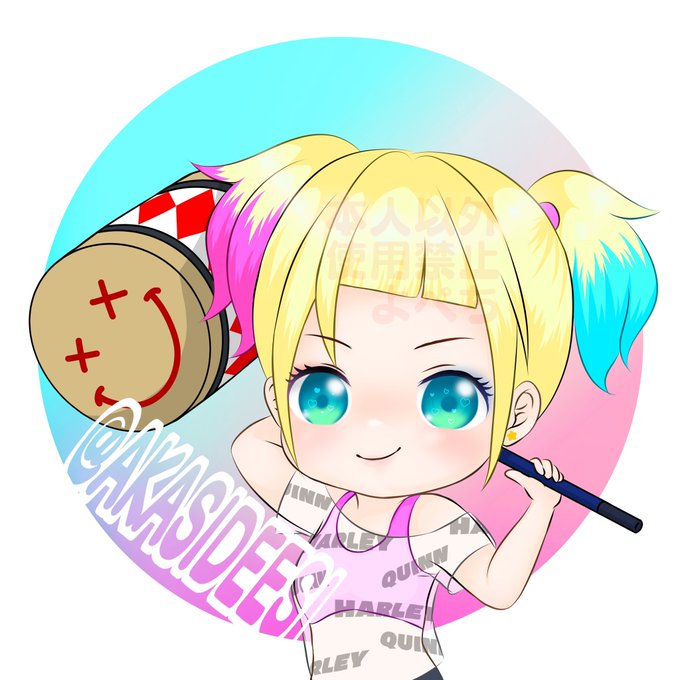 ハーレイクインのtwitterイラスト検索結果