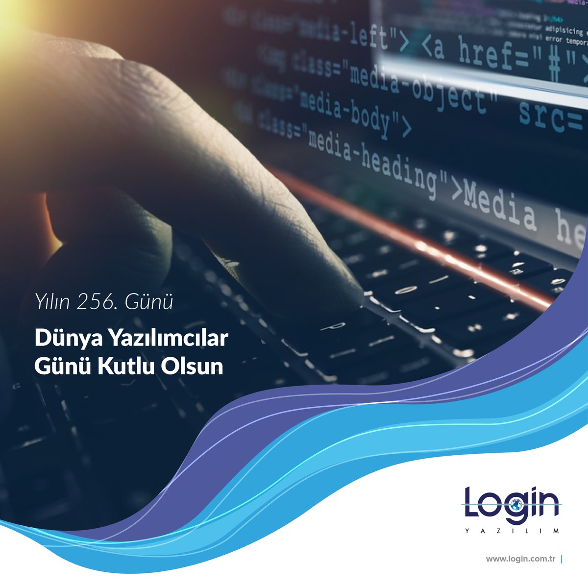 LoginYazilim's tweet photo. Yazılımcılar Günü her yılın 256. gününde kutlanıyor. Tabi bunun özel bir anlamı var. 2 üzeri 8’e denk gelen 256 sayısı 1 byte (8 bit) ile ifade edilebilecek en büyük sayı oluyor. Yılın 256. Günü Dünya Yazılımcılar Günü Kutlu Olsun. #dünyayazılımcılargünü #loginyazılım #loginerp https://t.co/OziFztFdqd
