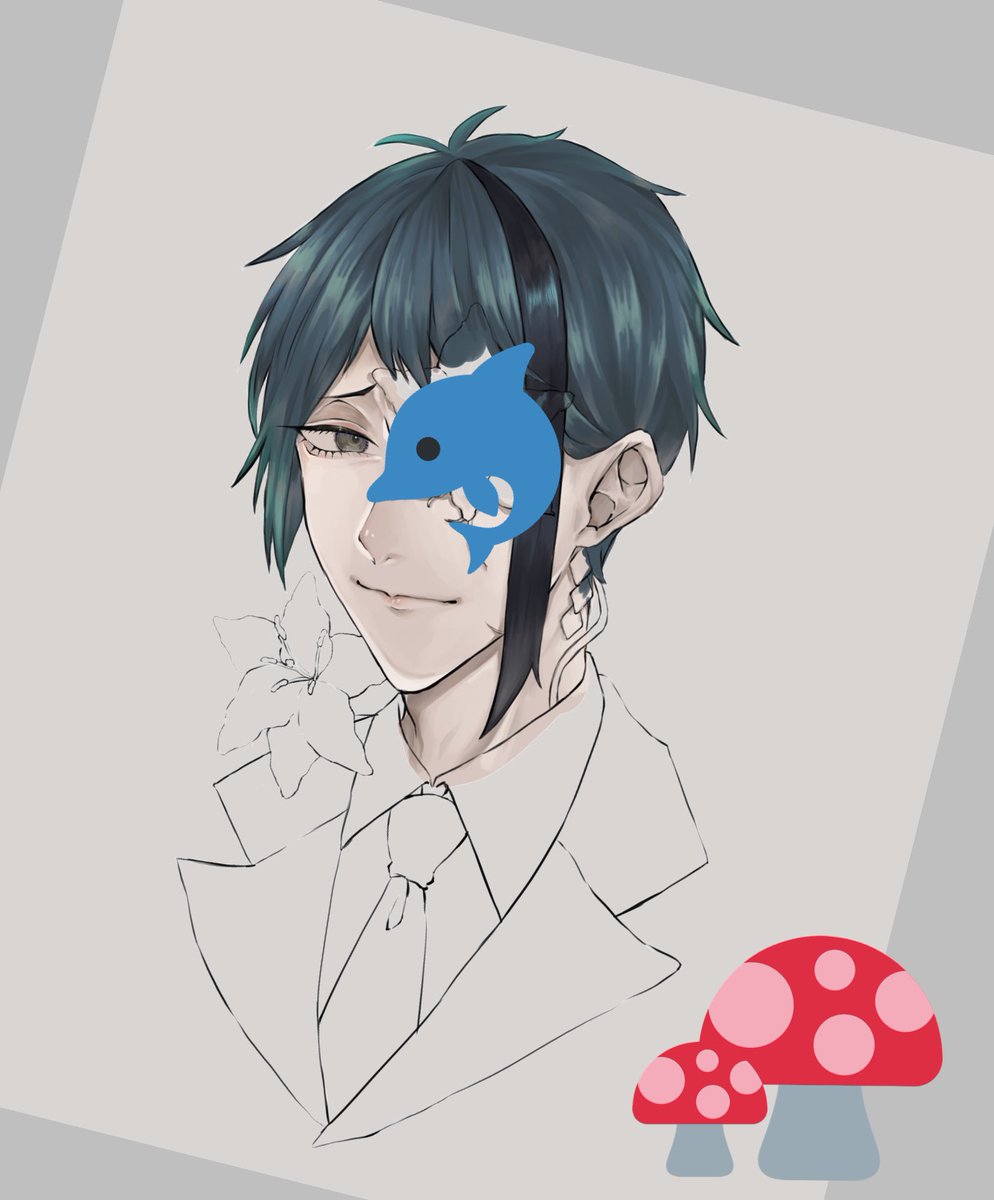 拙者こういう色味すこすこ侍です 意味 進捗あげ失礼します 星月 ステラ 微多忙のイラスト